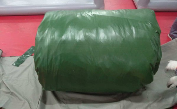 30平米軍綠色充氣帳篷5