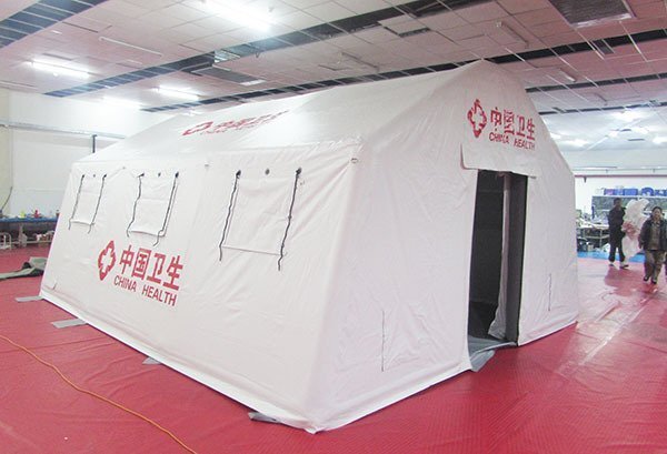 30㎡醫(yī)用充氣帳篷