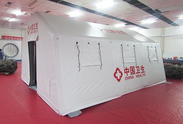 30㎡醫(yī)用充氣帳篷