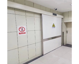 CT室鉛門施工過程